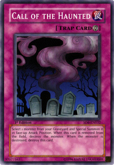 Call Of The Haunted [SD6-EN032] Common Yu-Gi-Oh!