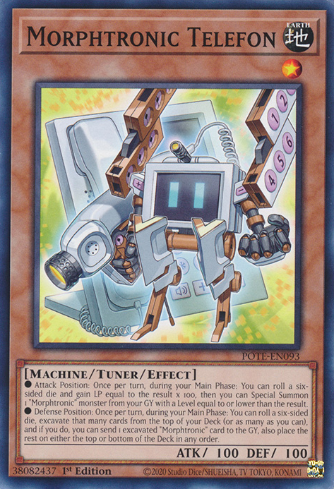 Morphtronic Telefon [POTE-EN093] Common Yu-Gi-Oh!