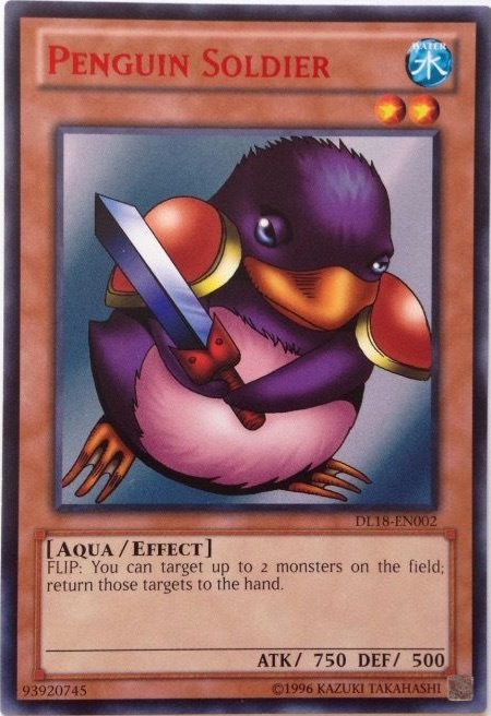 Penguin Soldier (Red - DL18) [DL18-EN002] Rare Yu-Gi-Oh!