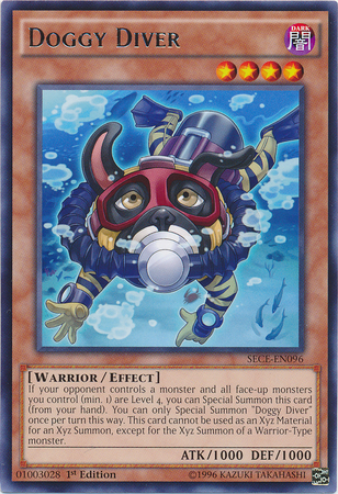 Doggy Diver [SECE-EN096] Rare Yu-Gi-Oh!