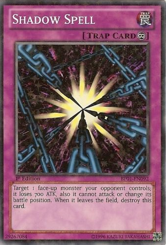 Shadow Spell [BP01-EN092] Starfoil Rare Yu-Gi-Oh!