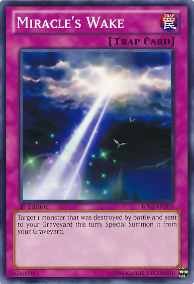 Miracle's Wake [BP02-EN206] Mosaic Rare Yu-Gi-Oh!