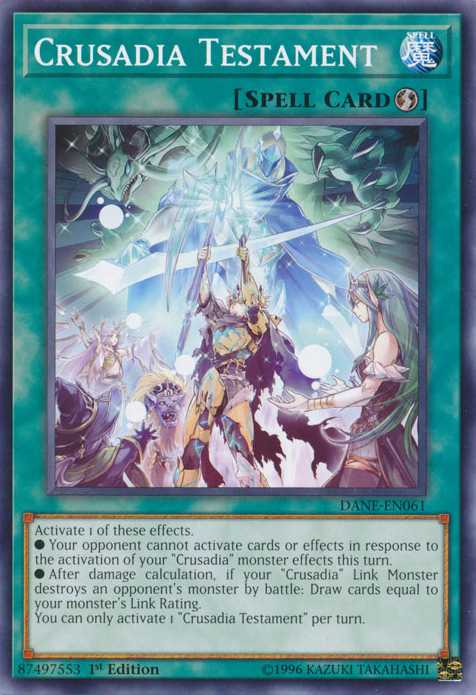 Crusadia Testament [DANE-EN061] Common Yu-Gi-Oh!