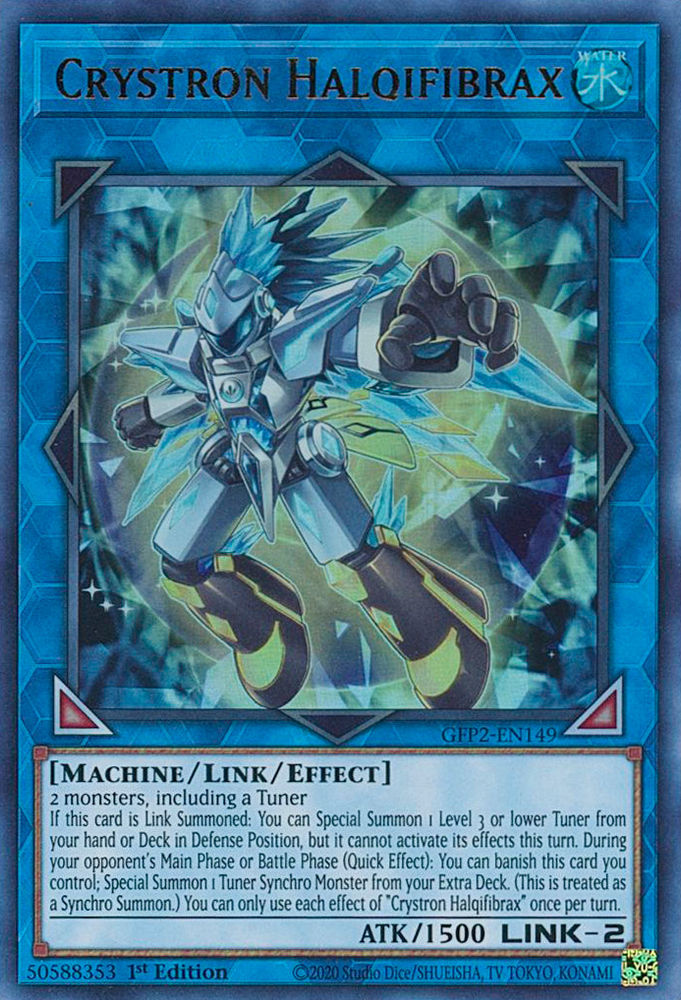 Crystron Halqifibrax [GFP2-EN149] Ultra Rare Yu-Gi-Oh!