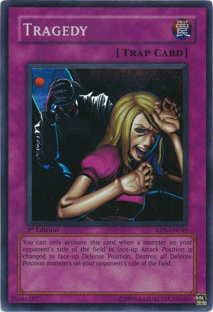 Tragedy [RDS-EN049] Super Rare Yu-Gi-Oh!