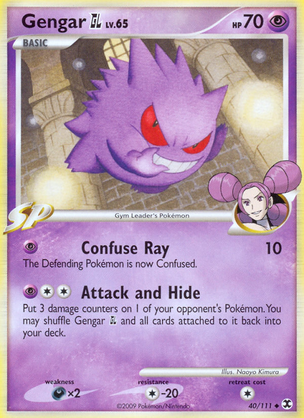 Gengar GL (40/111) [Platinum: Rising Rivals] Pokémon