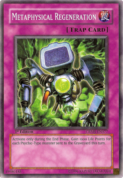 Metaphysical Regeneration [CRMS-EN077] Common Yu-Gi-Oh!