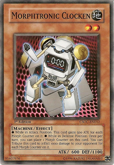 Morphtronic Clocken [CSOC-EN012] Common Yu-Gi-Oh!