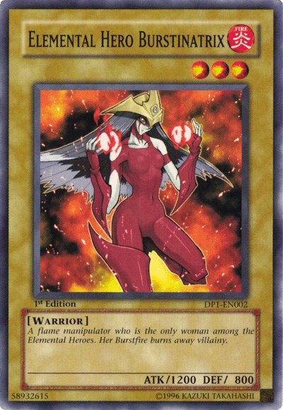 Elemental Hero Burstinatrix [DP1-EN002] Common Yu-Gi-Oh!