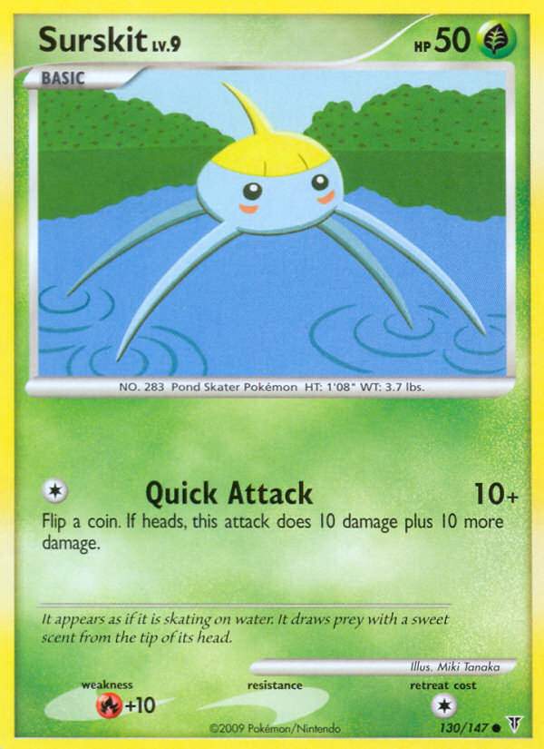 Surskit (130/147) [Platinum: Supreme Victors] Pokémon