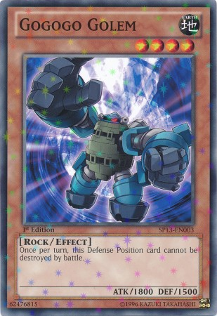 Gogogo Golem [SP13-EN003] Starfoil Rare Yu-Gi-Oh!
