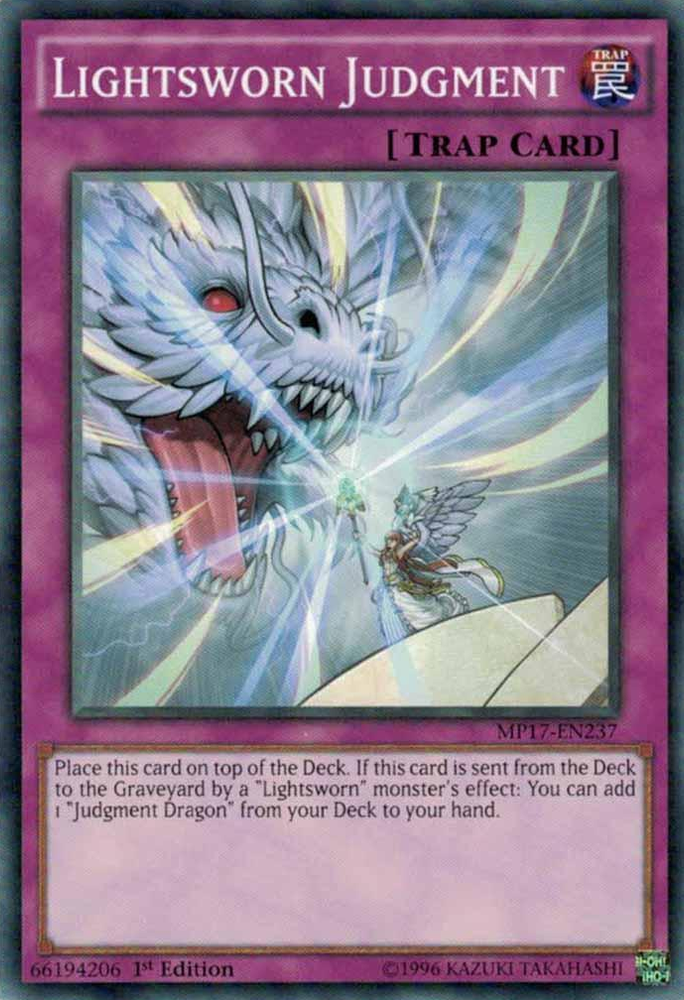 Lightsworn Judgment [MP17-EN237] Common Yu-Gi-Oh!