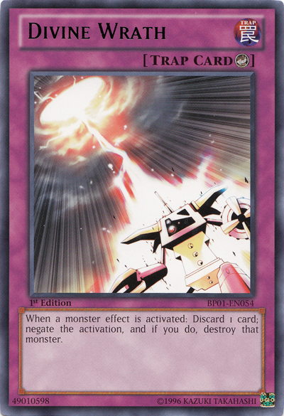 Divine Wrath [BP01-EN054] Rare Yu-Gi-Oh!