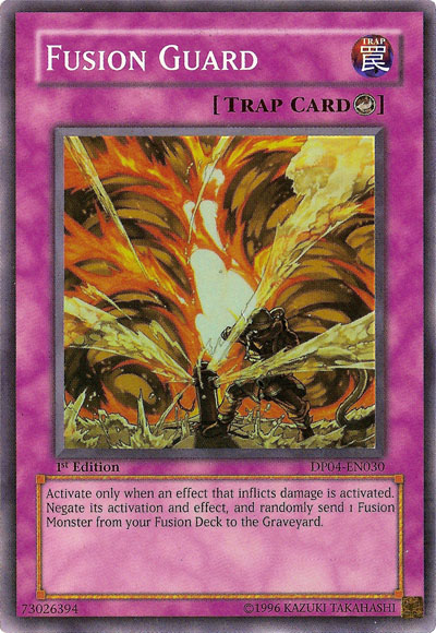 Fusion Guard [DP04-EN030] Super Rare Yu-Gi-Oh!