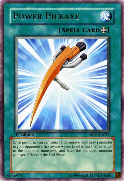 Power Pickaxe [ABPF-EN053] Rare Yu-Gi-Oh!