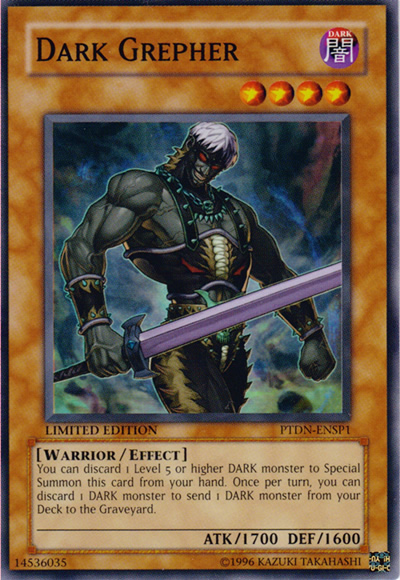 Dark Grepher [PTDN-ENSP1] Super Rare Yu-Gi-Oh!