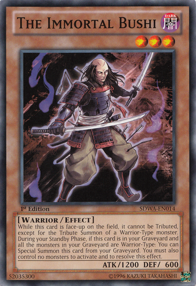 The Immortal Bushi [SDWA-EN014] Common Yu-Gi-Oh!