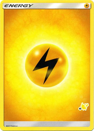 Lightning Energy (Pikachu Stamp #10) [Battle Academy 2020] Pokémon