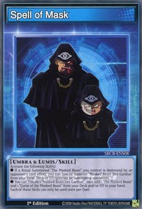 Spell of Mask [SBCB-ENS08] Common Yu-Gi-Oh!