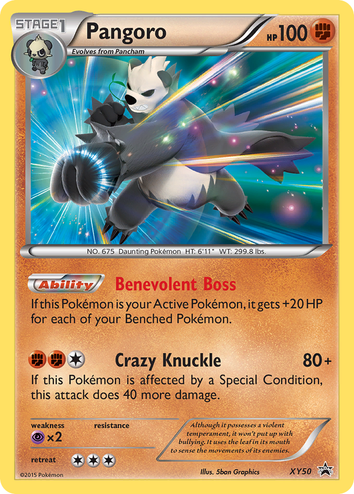 Pangoro (XY50) [XY: Black Star Promos] Pokémon