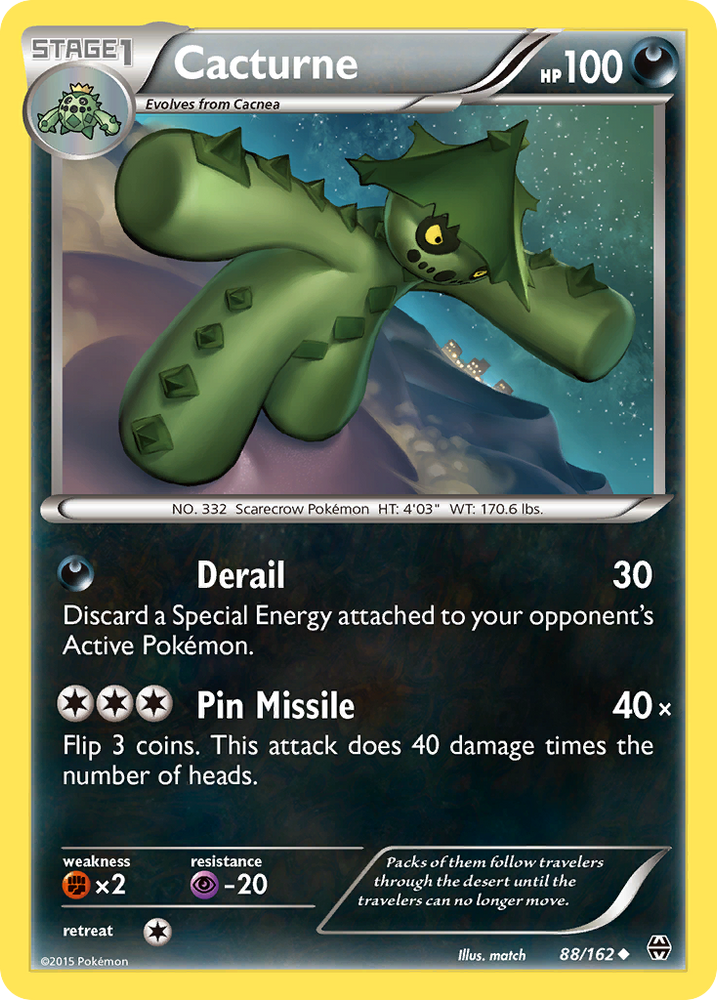 Cacturne (88/162) [XY: BREAKthrough] Pokémon