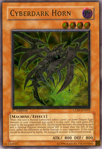 Cyberdark Horn [CDIP-EN001] Ultimate Rare Yu-Gi-Oh!