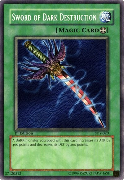 Sword of Dark Destruction [SDY-020] Common Yu-Gi-Oh!