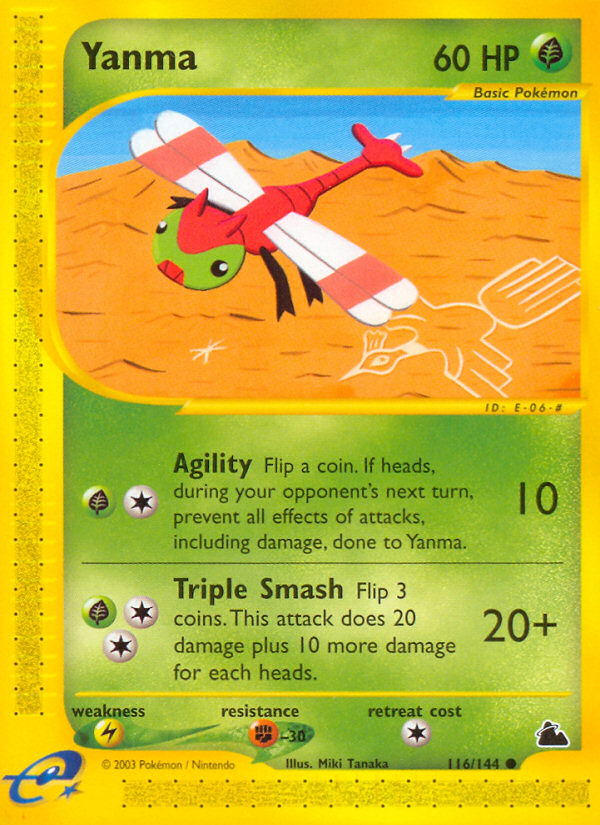 Yanma (116/144) [Skyridge] Pokémon
