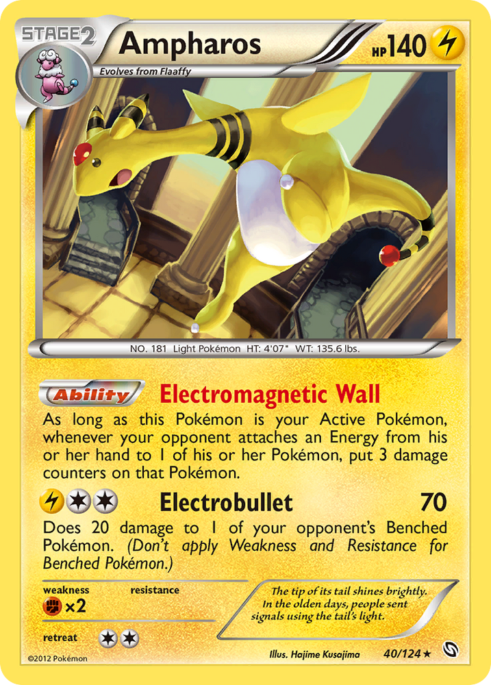 Ampharos (40/124) [Black & White: Dragons Exalted] Pokémon
