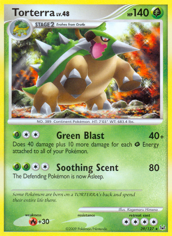 Torterra (39/127) [Platinum: Base Set] Pokémon