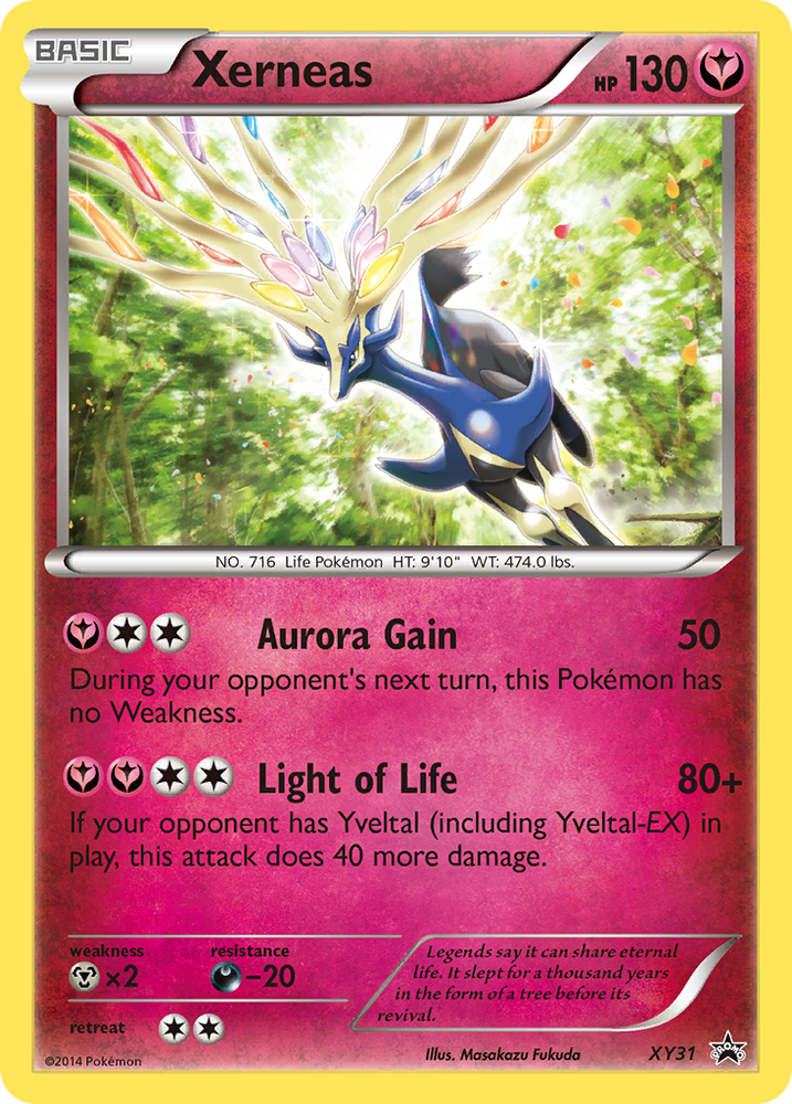 Xerneas (XY31) [XY: Black Star Promos] Pokémon
