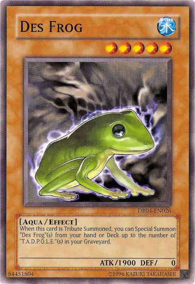 Des Frog [DR04-EN026] Common Yu-Gi-Oh!