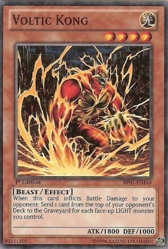 Voltic Kong [BP01-EN144] Starfoil Rare Yu-Gi-Oh!