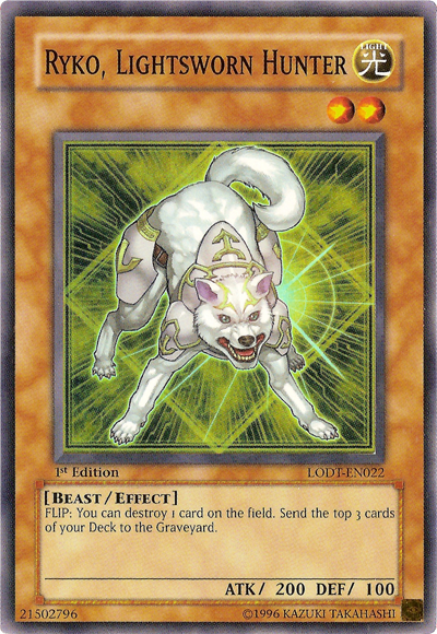 Ryko, Lightsworn Hunter [LODT-EN022] Super Rare Yu-Gi-Oh!