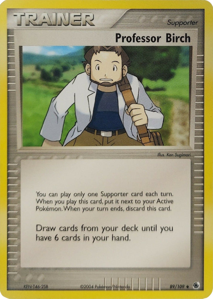 Professor Birch (89/109) [EX: Battle Stadium] Pokémon