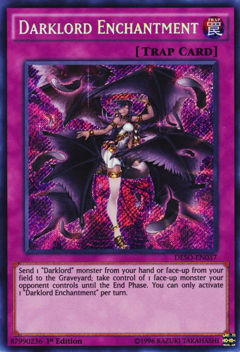 Darklord Enchantment [DESO-EN037] Secret Rare Yu-Gi-Oh!