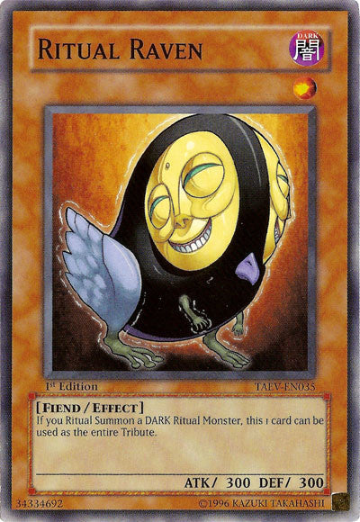 Ritual Raven [TAEV-EN035] Common Yu-Gi-Oh!