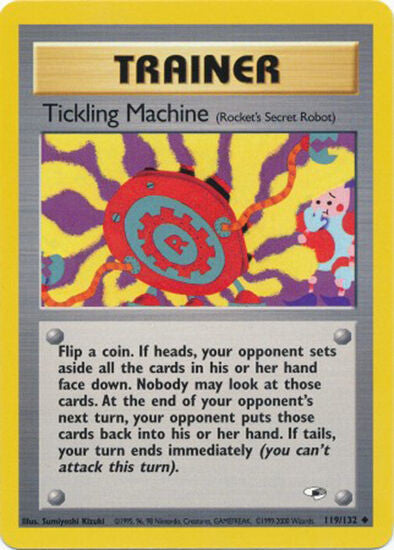 Tickling Machine (119/132) [Gym Heroes Unlimited] Pokémon