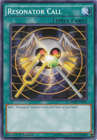 Resonator Call [HSRD-EN025] Common Yu-Gi-Oh!