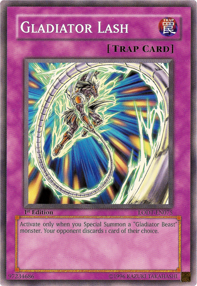 Gladiator Lash [LODT-EN075] Common Yu-Gi-Oh!