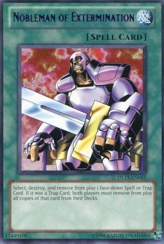 Nobleman of Extermination (Purple) [DL11-EN015] Rare Yu-Gi-Oh!