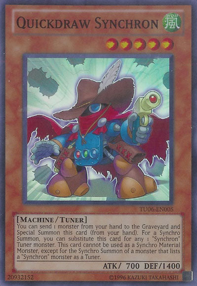 Quickdraw Synchron [TU06-EN005] Super Rare Yu-Gi-Oh!