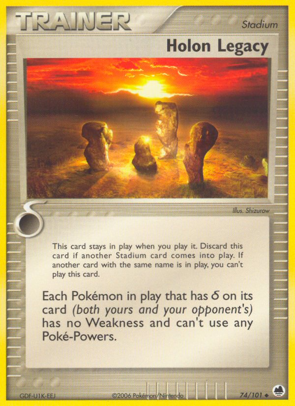 Holon Legacy (74/101) [EX: Dragon Frontiers] Pokémon