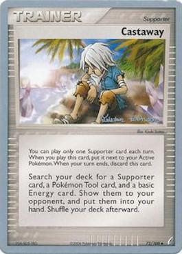 Castaway (72/100) (Intimidation - Tristan Robinson) [World Championships 2008] Pokémon
