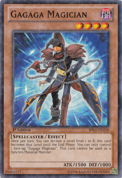 Gagaga Magician [BP01-EN218] Starfoil Rare Yu-Gi-Oh!