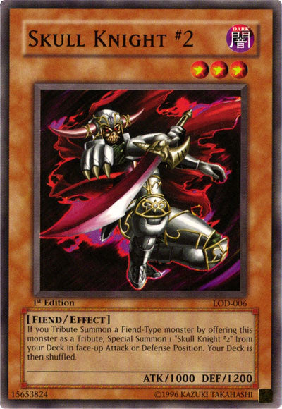Skull Knight #2 [LOD-006] Common Yu-Gi-Oh!