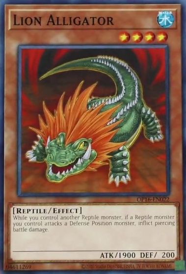 Lion Alligator [OP16-EN022] Common Yu-Gi-Oh!