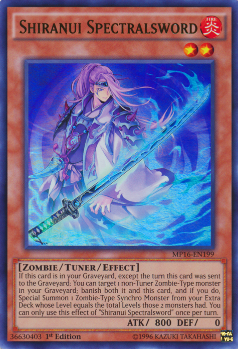 Shiranui Spectralsword [MP16-EN199] Ultra Rare Yu-Gi-Oh!