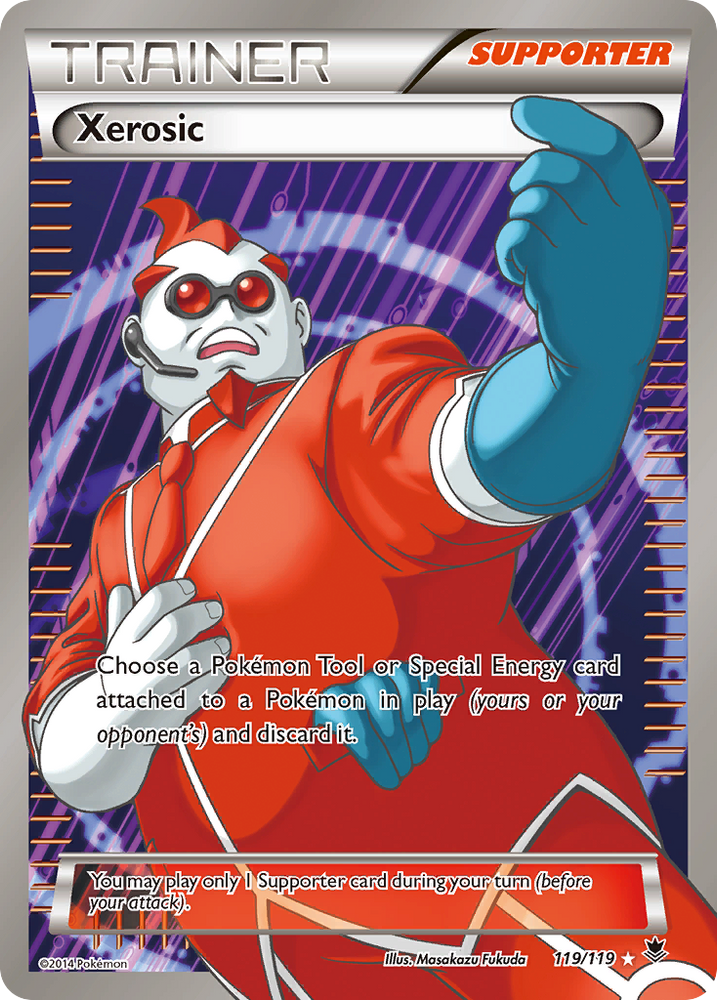 Xerosic (119/119) [XY: Phantom Forces] Pokémon