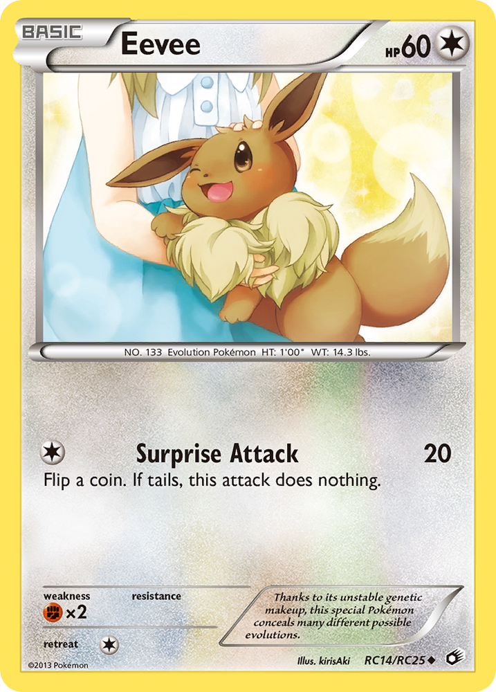 Eevee (RC14/RC25) [Black & White: Legendary Treasures] Pokémon